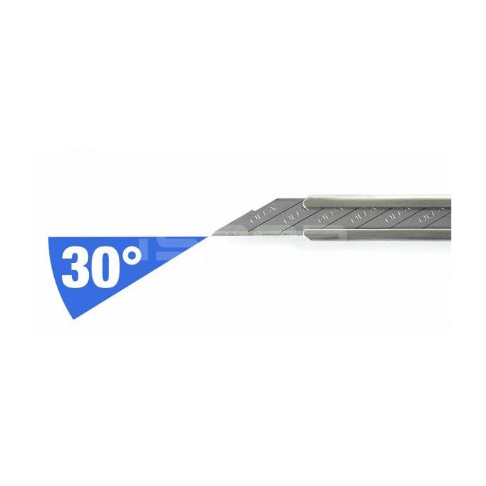 Olfa SAC-1 Gümüş Metal Bıçak 30º Sivri Açılı t503